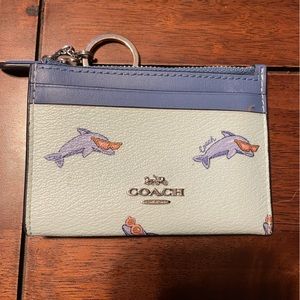 Coach keychain wallet